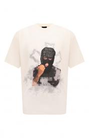 Хлопковая футболка Comme des Fuckdown