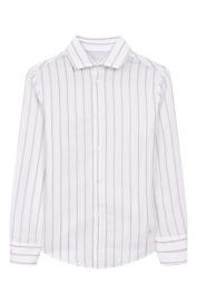 Рубашка изо льна и хлопка Eleventy