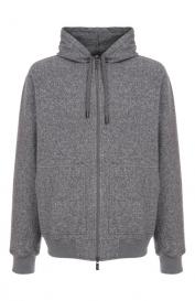 Толстовка из хлопка и шерсти CAPOBIANCO