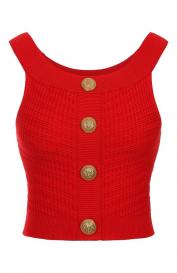 Топ из вискозы Balmain