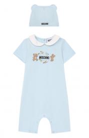 Комплект из песочника и шапки Moschino