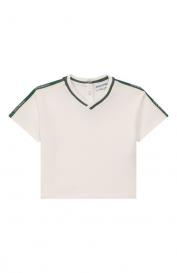 Хлопковая футболка Emporio Armani