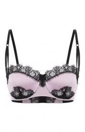 Шелковый бюстгальтер-балконет Kiki De Montparnasse