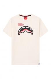 Хлопковая футболка Sprayground