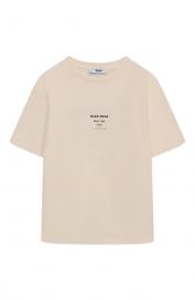 Хлопковая футболка MSGM Kids