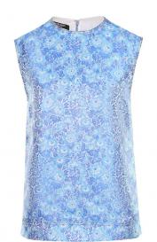 Жаккардовый топ без рукавов CALVIN KLEIN 205W39NYC