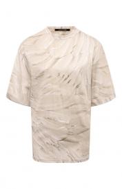 Хлопковая футболка Roberto Cavalli