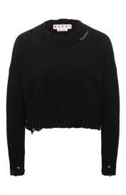 Хлопковый свитер Marni
