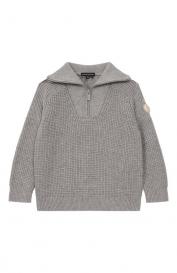 Свитер из хлопка и шерсти Emporio Armani