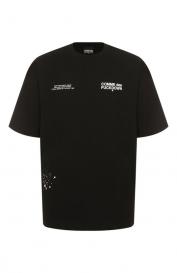 Хлопковая футболка Comme des Fuckdown