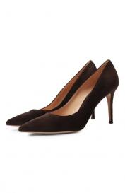 Замшевые туфли Gianvito 85 Gianvito Rossi