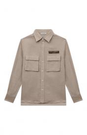 Льняная рубашка Dolce&Gabbana