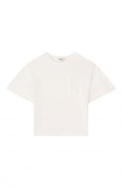 Хлопковая футболка Chloe