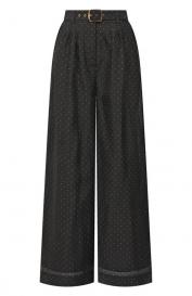 Брюки изо льна и шелка ZIMMERMANN