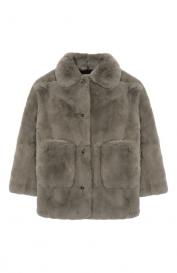 Шуба из кролика Yves Salomon Enfant