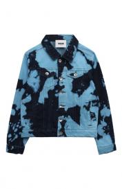 Джинсовая куртка MSGM Kids