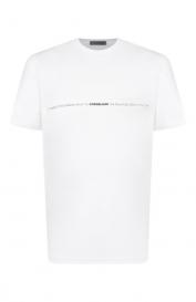 Хлопковая футболка Corneliani