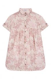 Льняное платье-рубашка Brunello Cucinelli