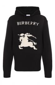 Худи из шерсти и кашемира Burberry