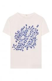 Хлопковая футболка Blumarine