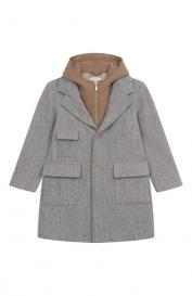 Шерстяное пальто Eleventy