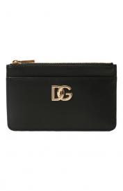Кожаный футляр для кредитных карт Dolce&Gabbana