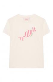 Хлопковая футболка MC2 Saint Barth