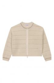 Кардиган из кашемира и шерсти Brunello Cucinelli