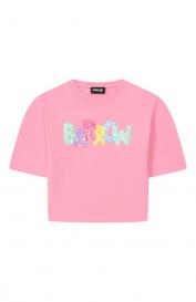 Хлопковая футболка BARROW