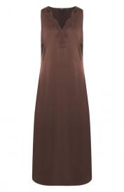 Атласное платье Weekend Max Mara