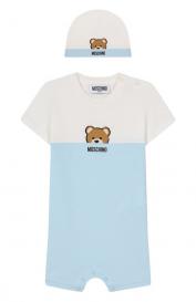 Комплект из песочника и шапки Moschino