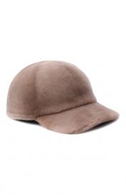 Меховая бейсболка из норки VICTORIA KUSENKOVA