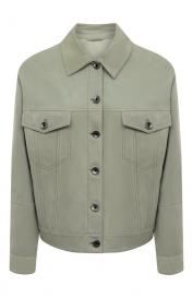 Замшевая куртка Brunello Cucinelli