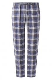 Хлопковые домашние брюки Emporio Armani