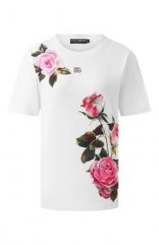 Хлопковая футболка Dolce&Gabbana
