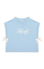Хлопковый жилет Philosophy Di Lorenzo Serafini Kids