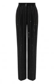 Брюки с отделкой стразами Forte Dei Marmi Couture