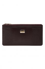 Кожаный футляр для кредитных карт Dolce&Gabbana