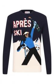 Джемпер из шерсти и вискозы MC2 Saint Barth