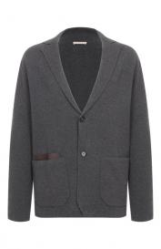 Пиджак из шерсти и хлопка 12 STOREEZ