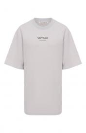 Хлопковая футболка Chapurin