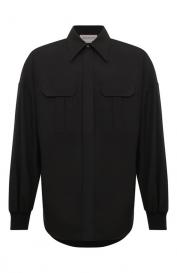 Хлопковая рубашка Alexander McQueen
