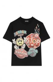 Хлопковая футболка BARROW