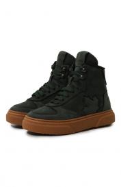 Замшевые кеды DSquared2