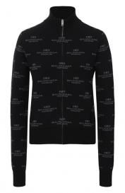Кардиган из шерсти и хлопка Balenciaga