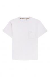 Хлопковая футболка BOSS