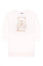 Хлопковое платье Moschino