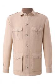 Льняная куртка-рубашка 120% Lino