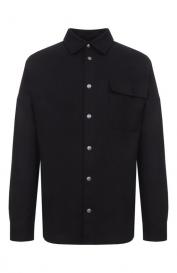 Хлопковая куртка-рубашка Palm Angels