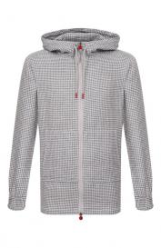 Рубашка изо льна и шелка KITON